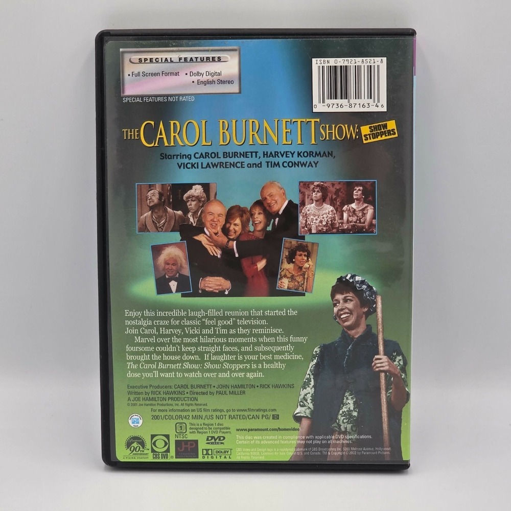 The Carol Burnett Show: Show Stoppers 2001 & Let's bump up the lights! 2004 DVD - Picture 5 of 9